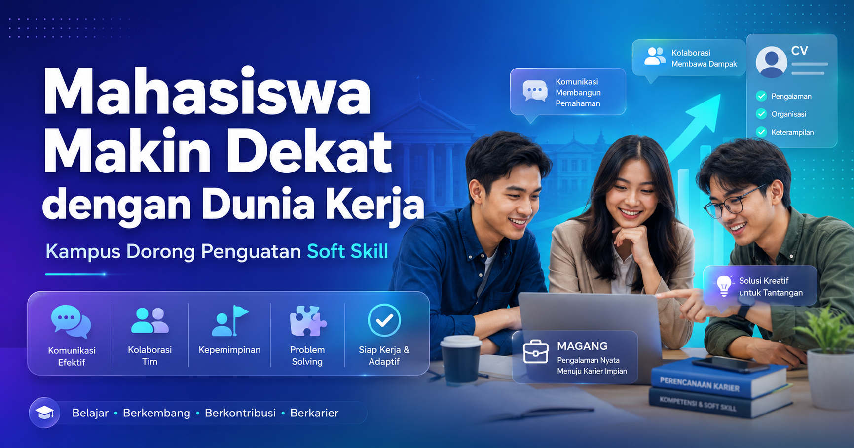Mahasiswa Makin Dekat dengan Dunia Kerja, Kampus Dorong Penguatan Soft Skill
