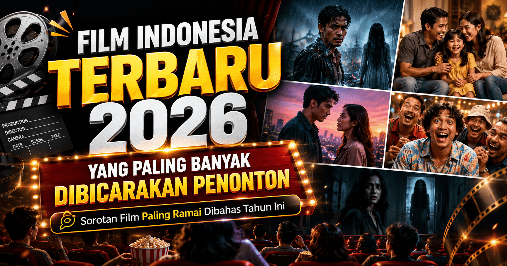 Film Indonesia Terbaru 2026 yang Paling Banyak Dibicarakan Penonton