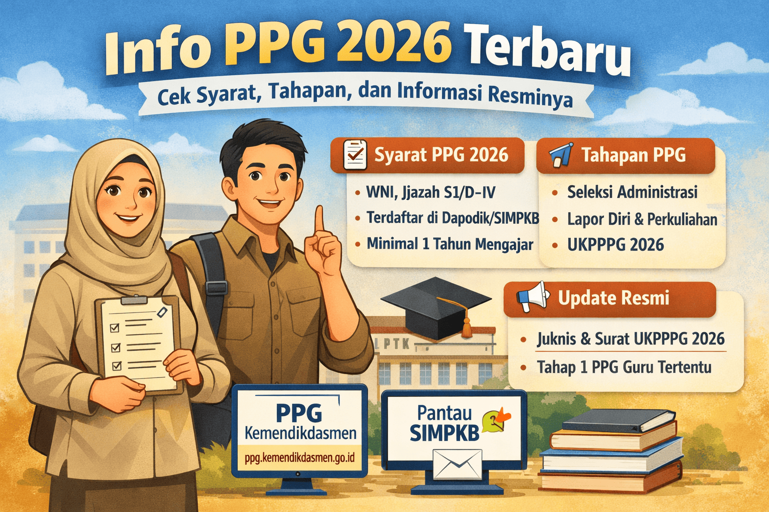 Info PPG 2026 Terbaru, Cek Syarat, Tahapan, dan Informasi Resminya